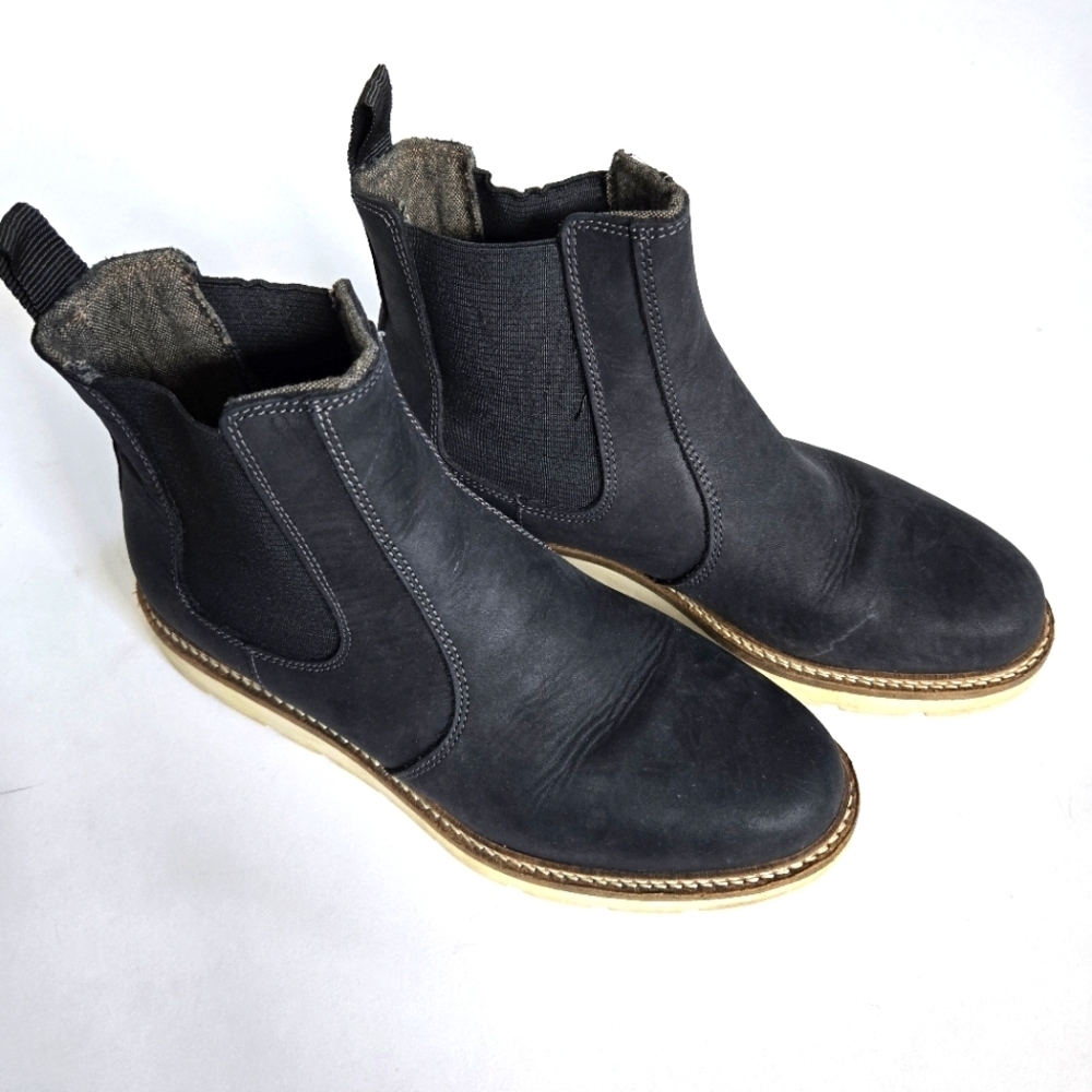 Alpine Design Chelsea Boots Women's Blaze Leather Black Lightweight Size 7